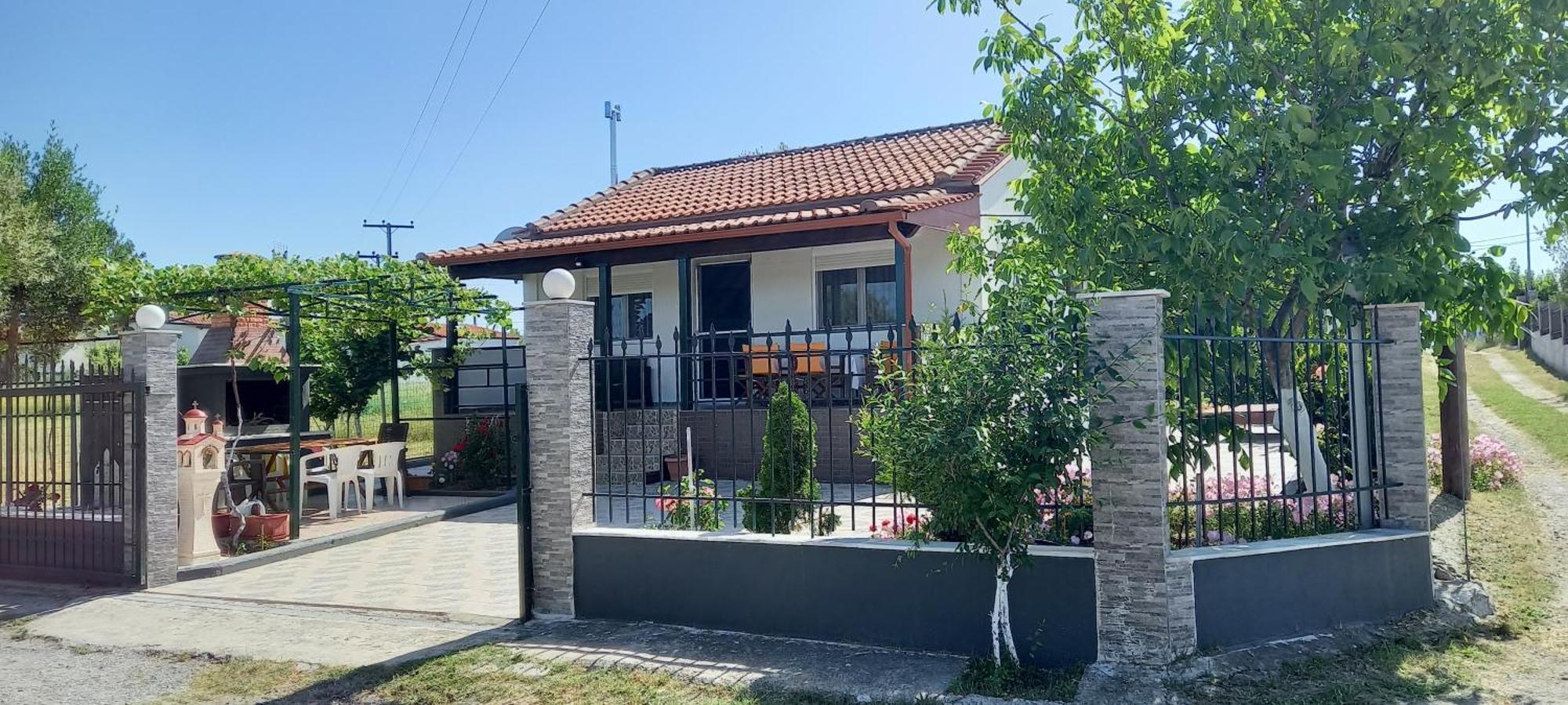 Haus Villa Nea Kallikrateia Exteriör bild